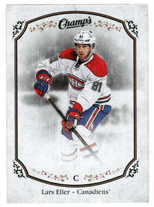 Lars Eller - Montreal Canadiens (NHL Hockey Card) 2015-16 Upper Deck Champ's # 34 Mint