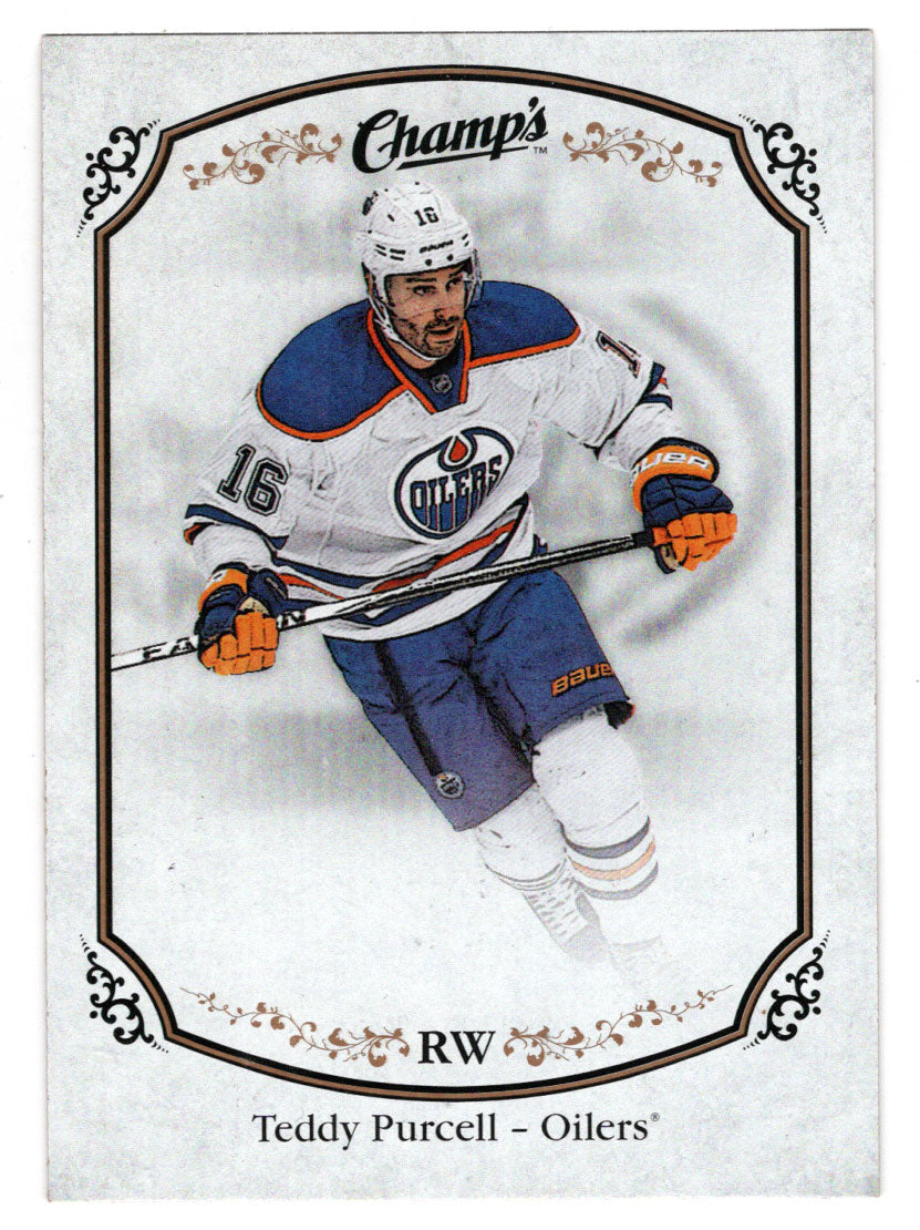 Teddy Purcell - Edmonton Oilers (NHL Hockey Card) 2015-16 Upper Deck Champ's # 49 Mint