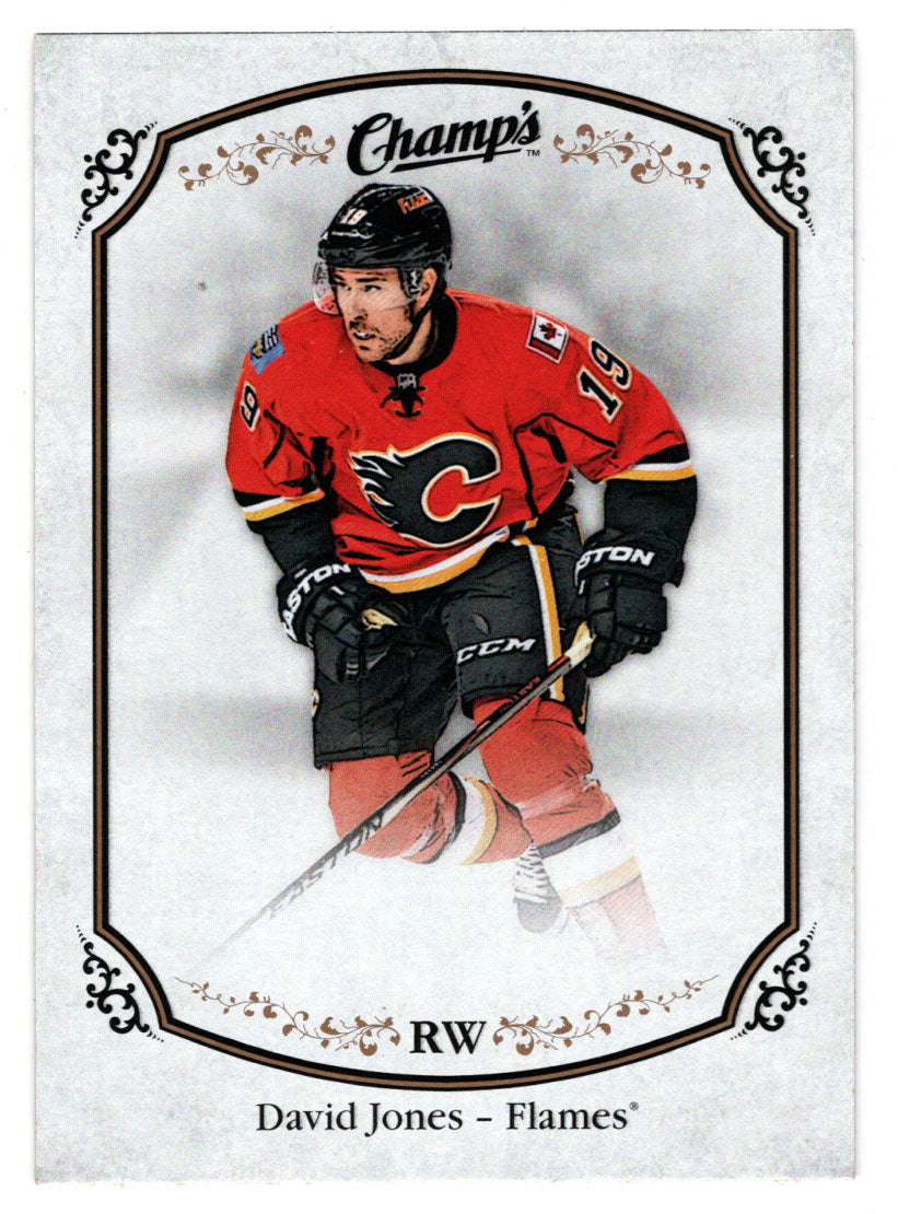 David Jones - Calgary Flames (NHL Hockey Card) 2015-16 Upper Deck Champ's # 81 Mint