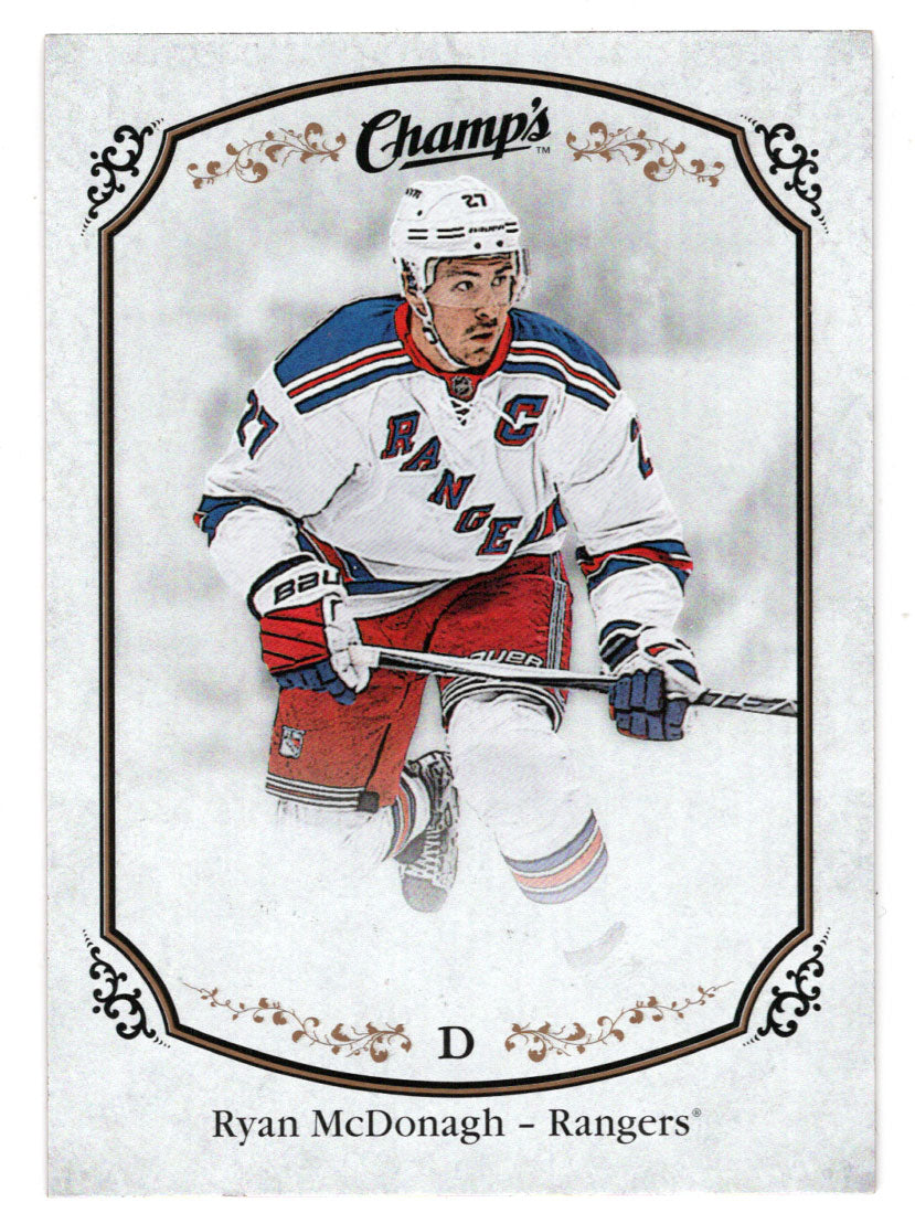 Ryan McDonagh - New York Rangers (NHL Hockey Card) 2015-16 Upper Deck Champ's # 110 Mint