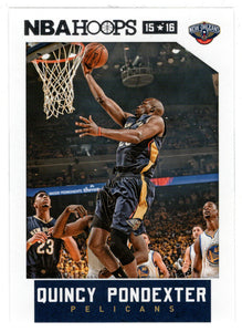 Quincy Pondexter - New Orleans Pelicans (NBA Basketball Card) 2015-16 Hoops # 8 Mint