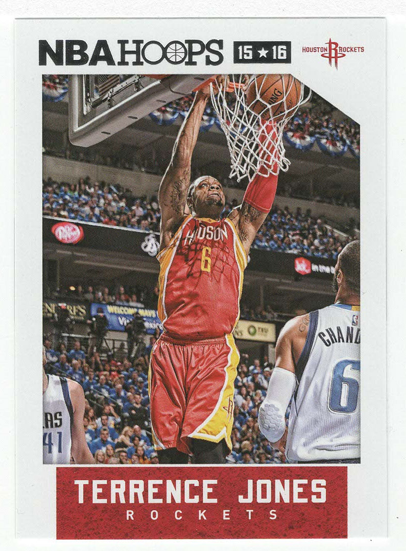 Terrence Jones - Houston Rockets (NBA Basketball Card) 2015-16 Hoops # 20 Mint