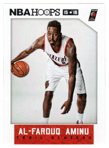 Al-Farouq Aminu - Portland Trail Blazers (NBA Basketball Card) 2015-16 Hoops # 25 Mint