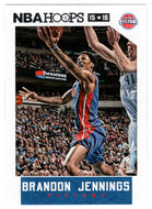 Brandon Jennings - Detroit Pistons (NBA Basketball Card) 2015-16 Hoops # 27 Mint