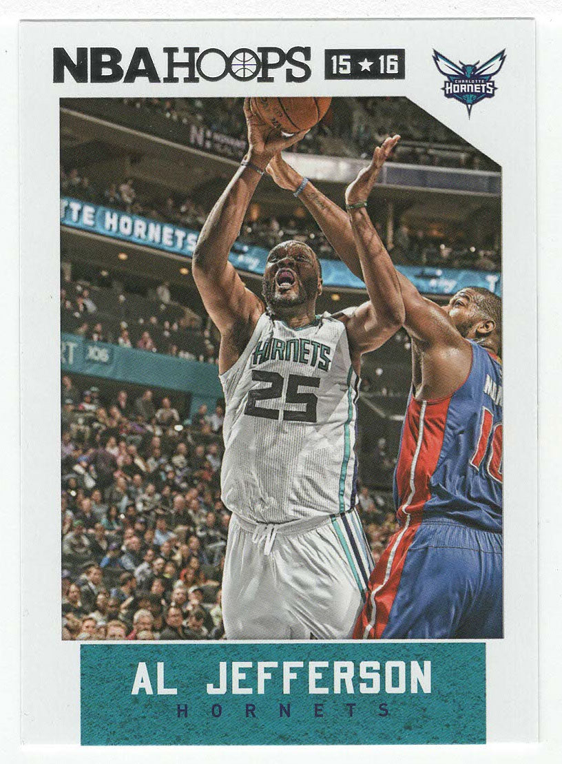 Al Jefferson - Charlotte Hornets (NBA Basketball Card) 2015-16 Hoops # 45 Mint