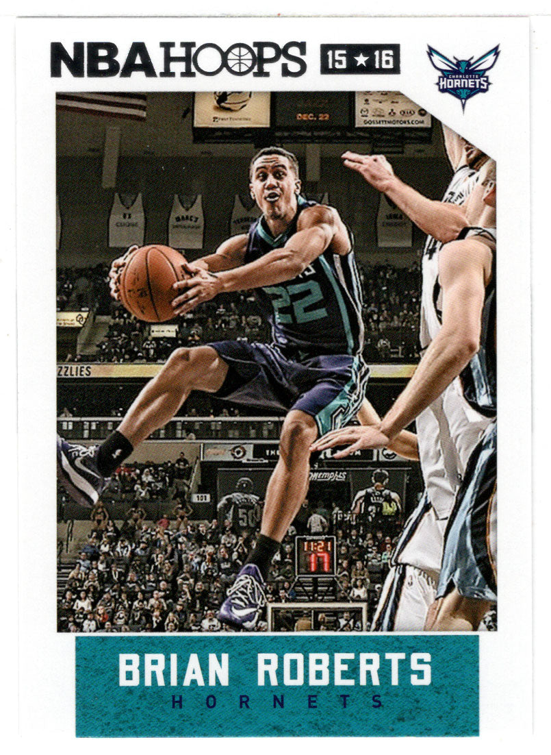 Brian Roberts - Charlotte Hornets (NBA Basketball Card) 2015-16 Hoops # 47 Mint