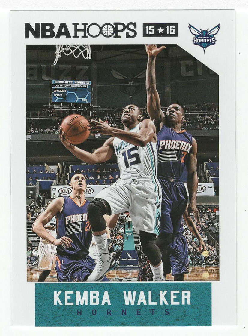 Kemba Walker - Charlotte Hornets (NBA Basketball Card) 2015-16 Hoops # 52 Mint