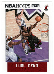 Luol Deng - Miami Heat (NBA Basketball Card) 2015-16 Hoops # 54 Mint