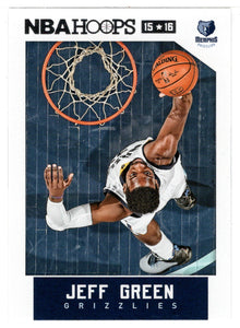 Jeff Green - Memphis Grizzlies (NBA Basketball Card) 2015-16 Hoops # 63 Mint