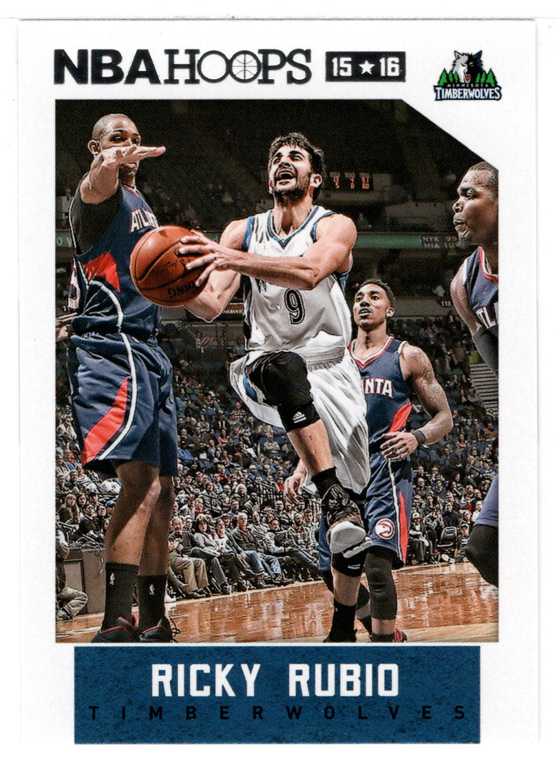 Ricky Rubio - Minnesota Timberwolves (NBA Basketball Card) 2015-16 Hoops # 68 Mint