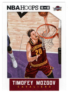 Timofey Mozgov - Cleveland Cavaliers (NBA Basketball Card) 2015-16 Hoops # 70 Mint