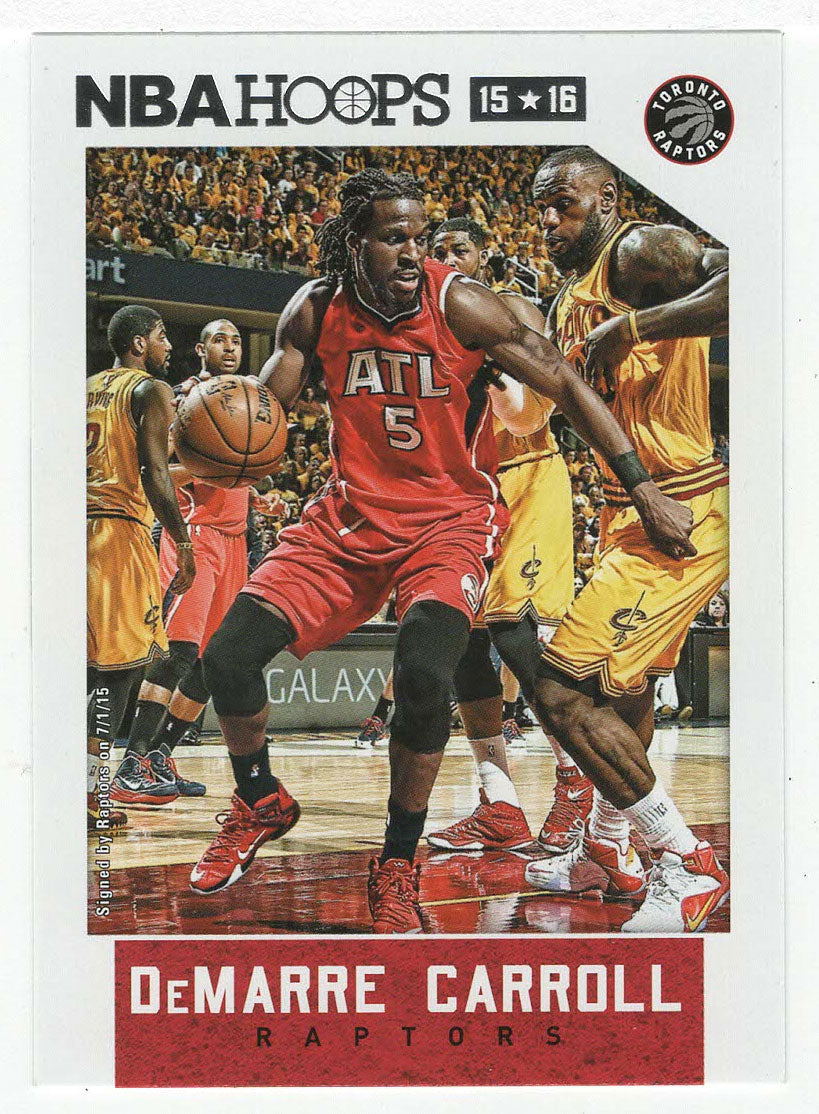 DeMarre Carroll - Toronto Raptors (NBA Basketball Card) 2015-16 Hoops # 79 Mint