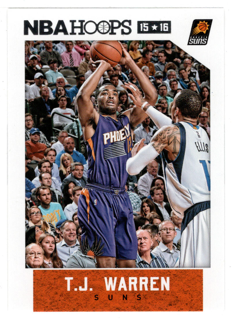 T.J. Warren - Phoenix Suns (NBA Basketball Card) 2015-16 Hoops # 80 Mint