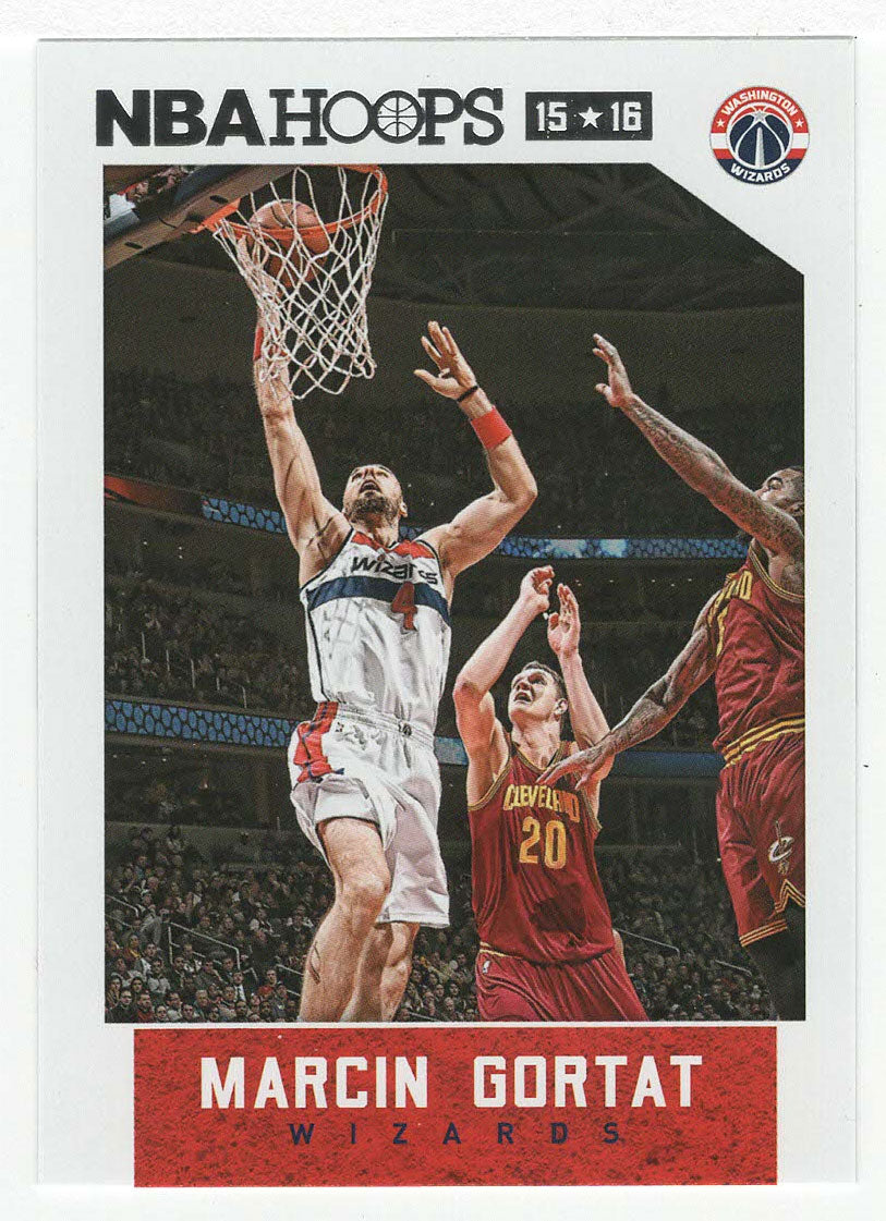 Marcin Gortat - Washington Wizards (NBA Basketball Card) 2015-16 Hoops # 84 Mint