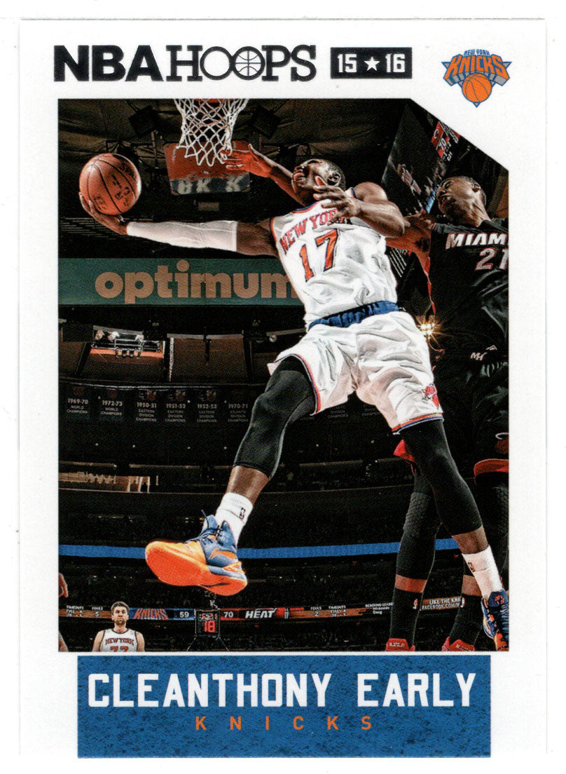 Cleanthony Early - New York Knicks (NBA Basketball Card) 2015-16 Hoops # 87 Mint