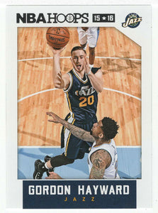 Gordon Hayward - Utah Jazz (NBA Basketball Card) 2015-16 Hoops # 91 Mint