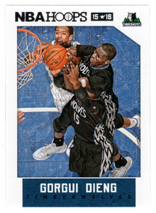 Gorgui Dieng - Minnesota Timberwolves (NBA Basketball Card) 2015-16 Hoops # 101 Mint