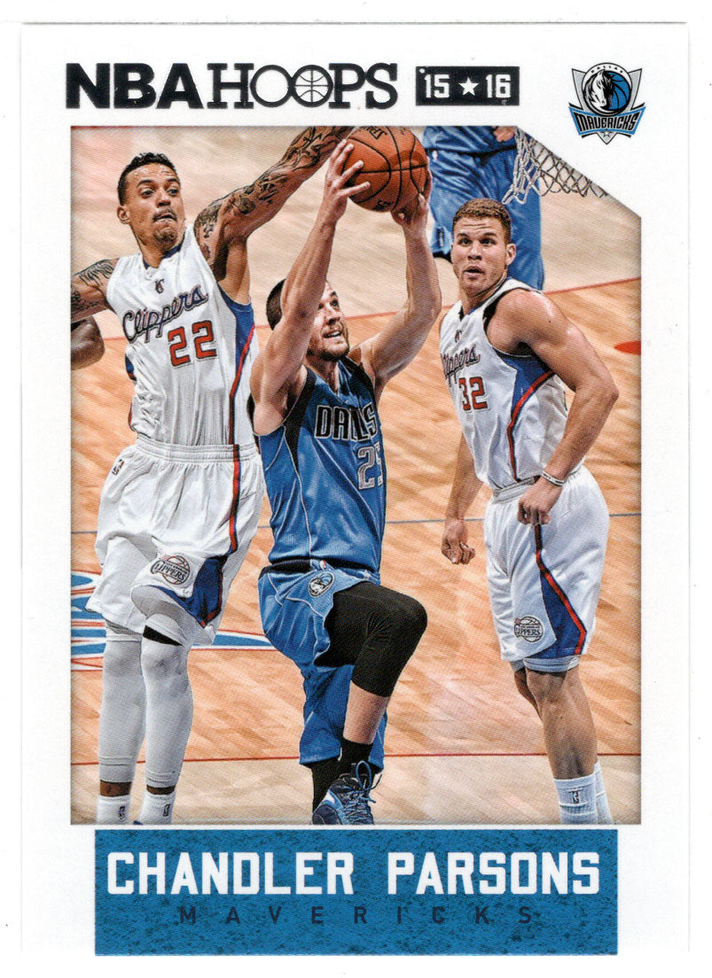 Chandler Parsons - Dallas Mavericks (NBA Basketball Card) 2015-16 Hoops # 107 Mint