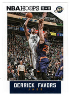 Derrick Favors - Utah Jazz (NBA Basketball Card) 2015-16 Hoops # 109 Mint