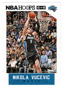 Nikola Vucevic - Orlando Magic (NBA Basketball Card) 2015-16 Hoops # 116 Mint