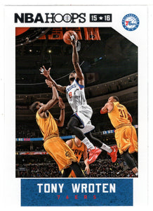 Tony Wroten - Philadelphia 76ers (NBA Basketball Card) 2015-16 Hoops # 120 Mint