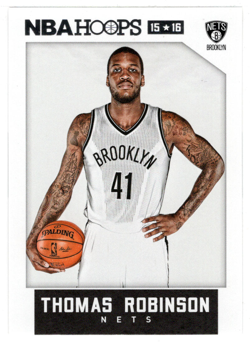 Thomas Robinson - Brooklyn Nets (NBA Basketball Card) 2015-16 Hoops # 175 Mint