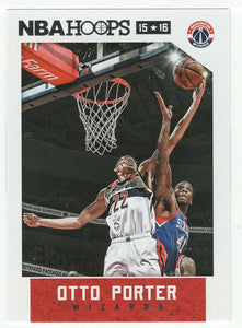 Otto Porter - Washington Wizards (NBA Basketball Card) 2015-16 Hoops # 176 Mint