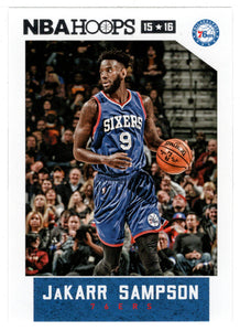 JaKarr Sampson - Philadelphia 76ers (NBA Basketball Card) 2015-16 Hoops # 183 Mint