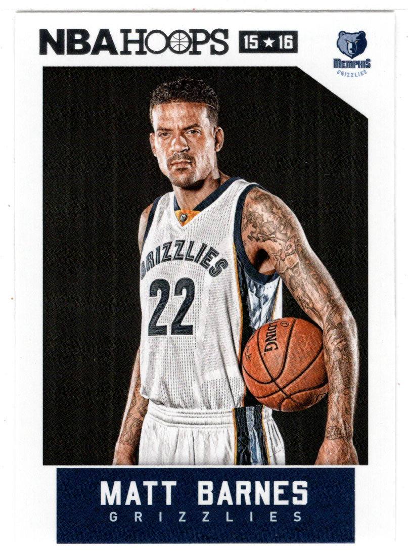 Matt Barnes - Memphis Grizzlies (NBA Basketball Card) 2015-16 Hoops # 184 Mint