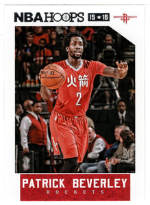Patrick Beverley - Houston Rockets (NBA Basketball Card) 2015-16 Hoops # 186 Mint