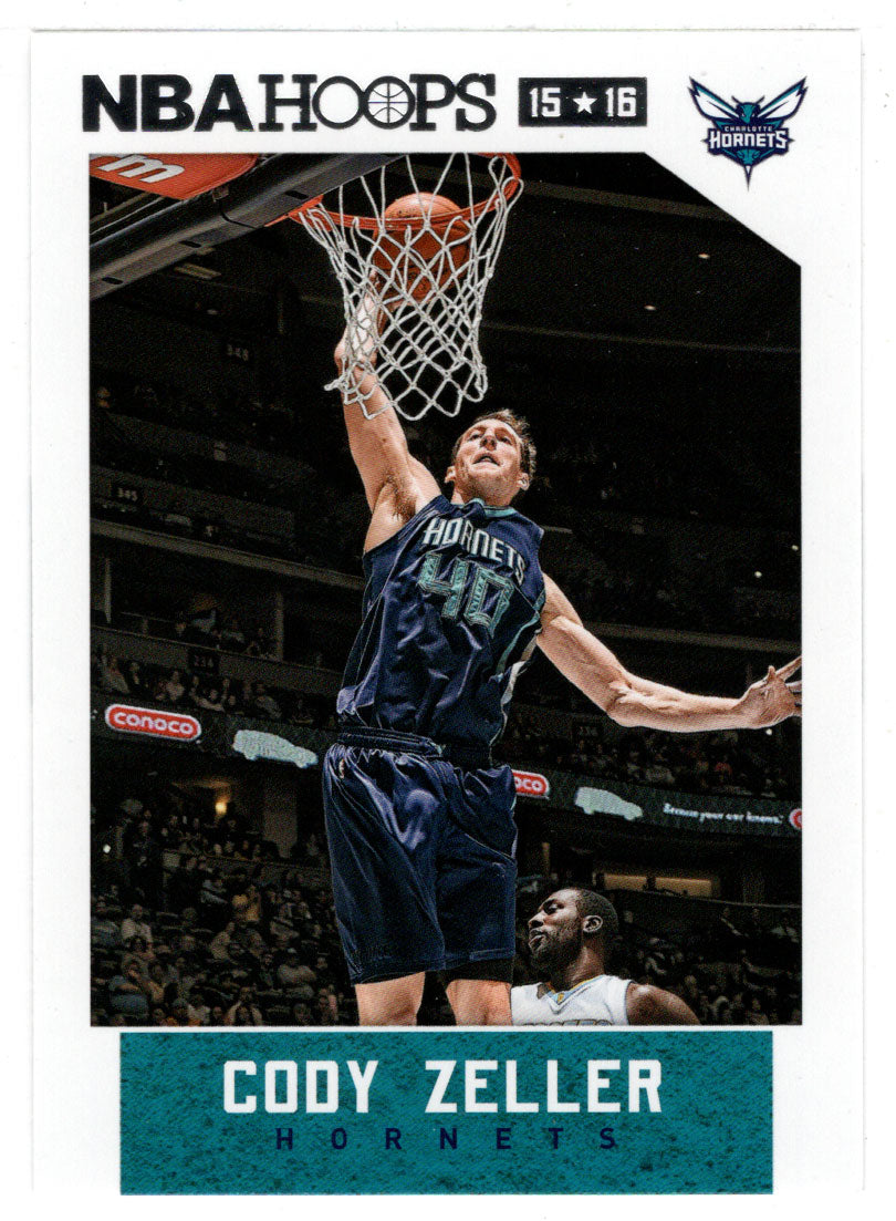 Cody Zeller - Charlotte Hornets (NBA Basketball Card) 2015-16 Hoops # 187 Mint