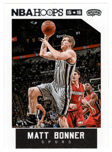 Matt Bonner - San Antonio Spurs (NBA Basketball Card) 2015-16 Hoops # 194 Mint