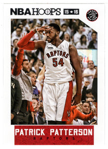 Patrick Patterson - Toronto Raptors (NBA Basketball Card) 2015-16 Hoops # 196 Mint