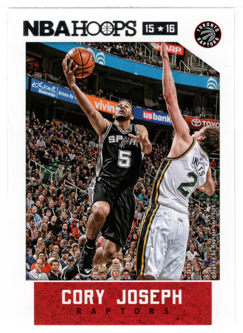 Cory Joseph - Toronto Raptors (NBA Basketball Card) 2015-16 Hoops # 207 Mint