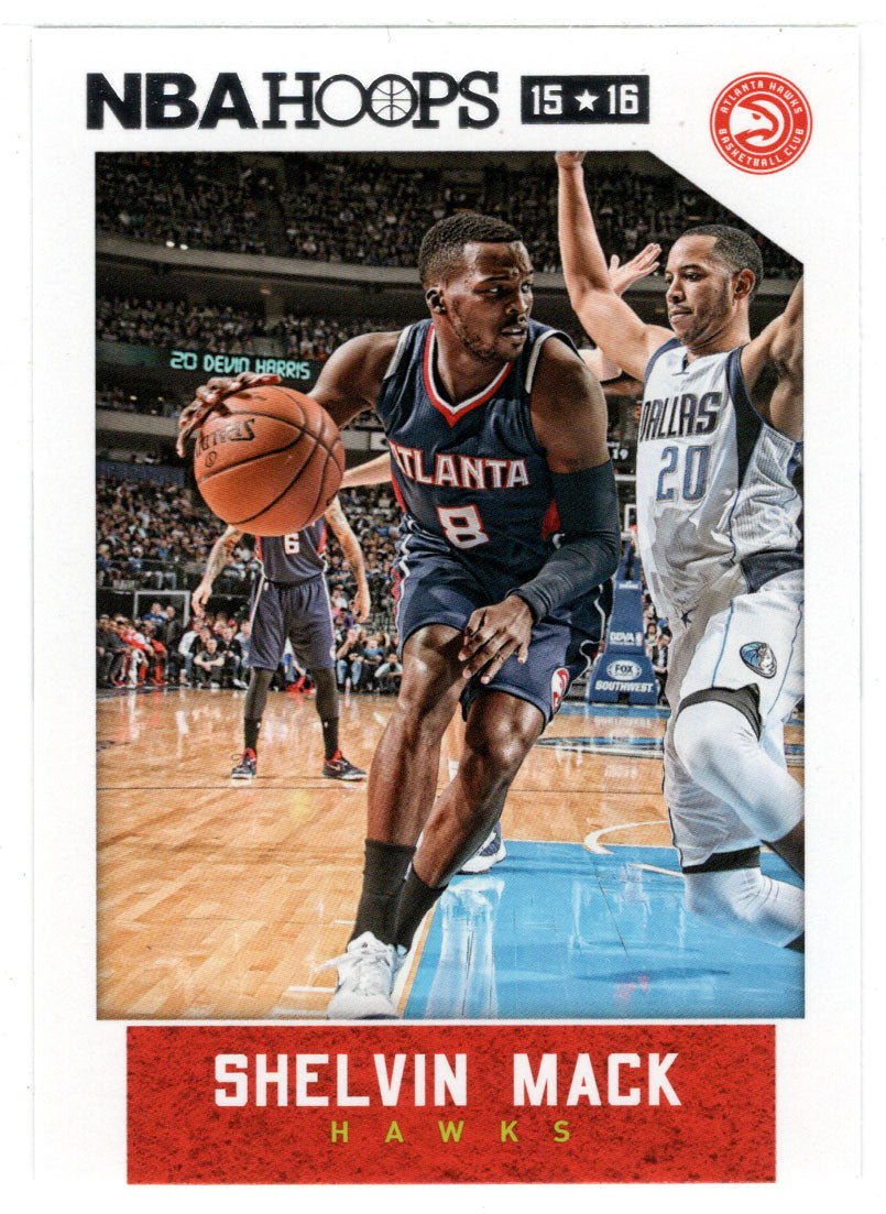 Shelvin Mack - Atlanta Hawks (NBA Basketball Card) 2015-16 Hoops # 208 Mint