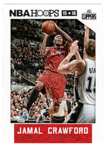 Jamal Crawford - Los Angeles Clippers (NBA Basketball Card) 2015-16 Hoops # 241 Mint