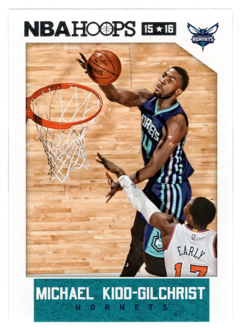 Michael Kidd-Gilchrist - Charlotte Hornets (NBA Basketball Card) 2015-16 Hoops # 244 Mint