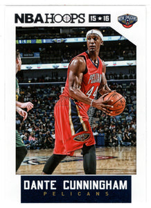 Dante Cunningham - New Orleans Pelicans (NBA Basketball Card) 2015-16 Hoops # 257 Mint