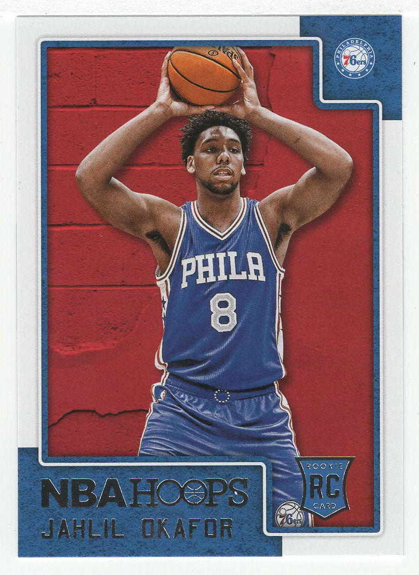 Jahlil Okafor RC - Philadelphia 76ers (NBA Basketball Card) 2015-16 Hoops # 280 Mint