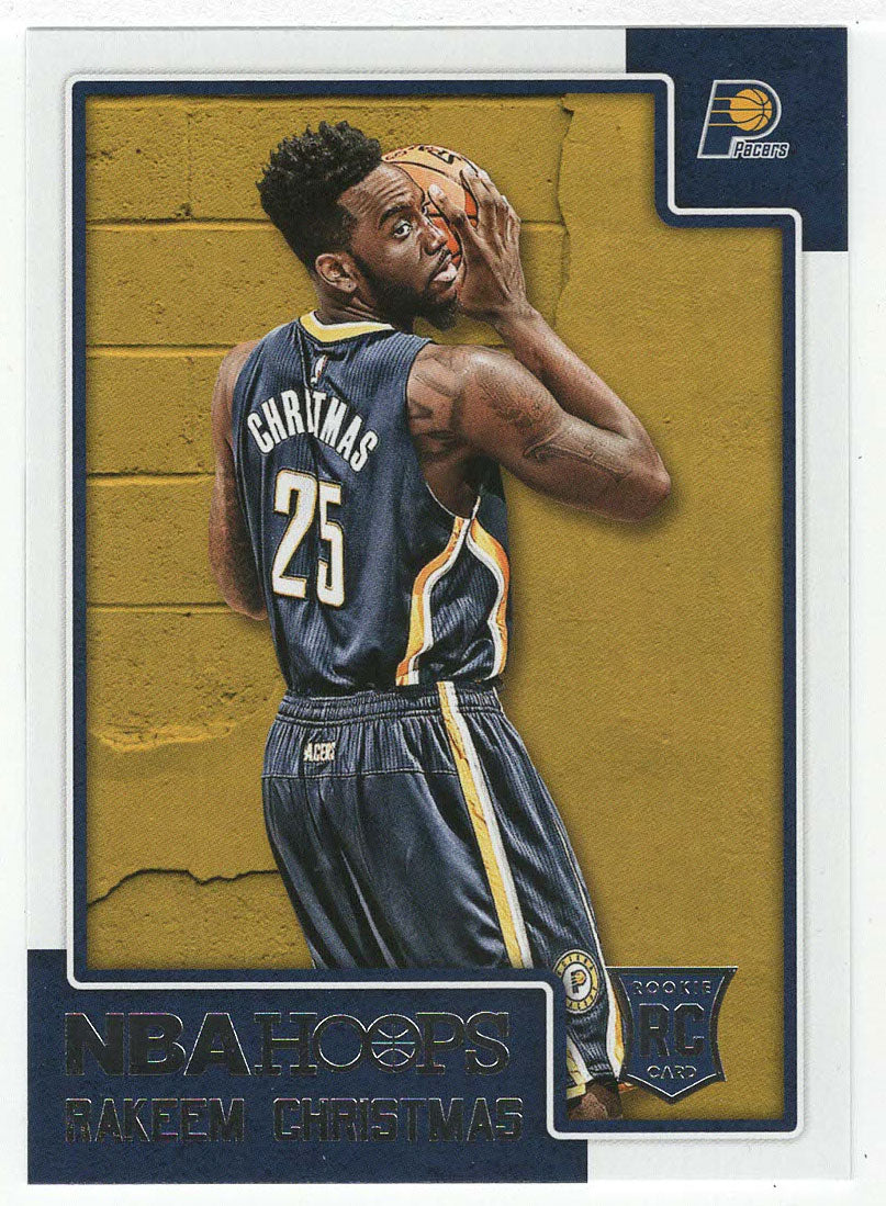 Rakeem Christmas RC - Indiana Pacers (NBA Basketball Card) 2015-16 Hoops # 298 Mint