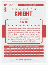 Load image into Gallery viewer, Brandon Knight - Phoenix Suns - Red Backs (NBA Basketball Card) 2015-16 Hoops # 37 Mint
