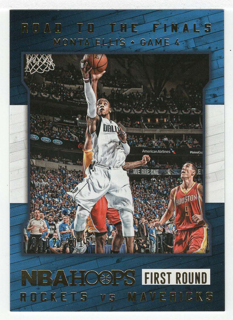 Monta Ellis 102/2015 - Dallas Mavericks - Road to the Finals (NBA Basketball Card) 2015-16 Hoops # 27 Mint