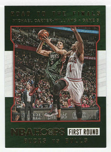 Michael Carter-Williams 797/2015 - Milwaukee Bucks - Road to the Finals (NBA Basketball Card) 2015-16 Hoops # 27 Mint