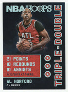 Al Horford - Atlanta Hawks - Triple-Double (NBA Basketball Card) 2015-16 Hoops # 15 Mint
