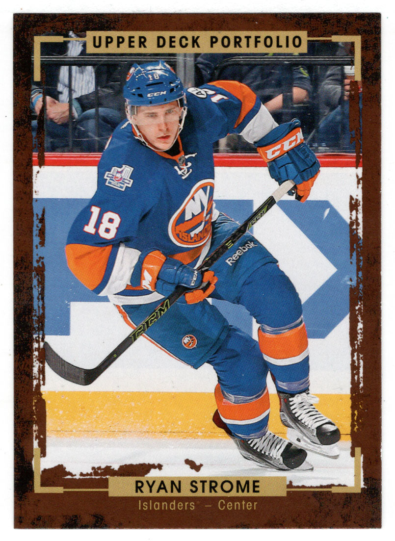 Ryan Strome - New York Islanders (NHL Hockey Card) 2015-16 Upper Deck Portfolio # 10 Mint