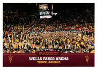 Basketball Court - Wells Fargo Arena (Multi-Sports Card) 2015 Arizona State University - Panini # 7 Mint
