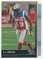 S.J. Green - Montreal Alouettes (CFL Football Card) 2015 Upper Deck # 11 Mint