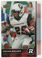 Chevon Walker - Ottawa Redblacks (CFL Football Card) 2015 Upper Deck # 19 Mint