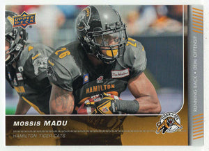 Mossis Madu - Hamilton Tiger-Cats (CFL Football Card) 2015 Upper Deck # 37 Mint