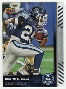 Curtis Steele - Toronto Argonauts (CFL Football Card) 2015 Upper Deck # 80 Mint